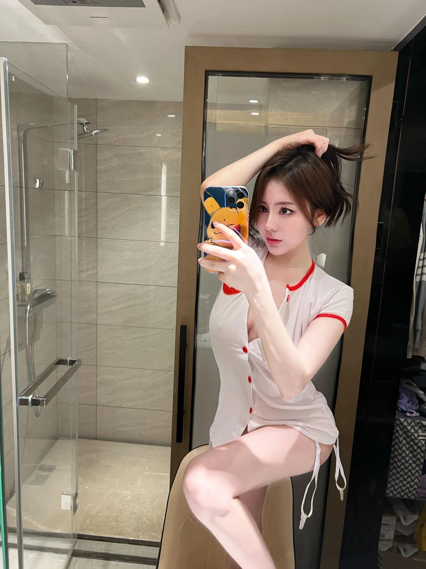 陈妮妮UNI – NO.44 纯欲小护士 [43P]插图7